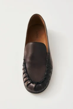 Alohas - Marty Brown Leather Loafers