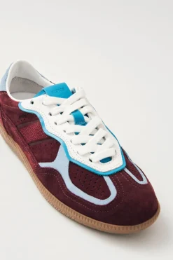 Alohas - Tb.490 Rife Burgundy Leather Sneakers