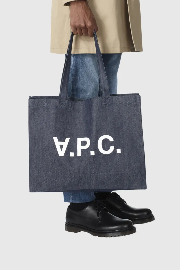 A.P.C - Daniela Shopping Tote - Indigo