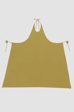 Baserange - Apron Dress - Sophos Green