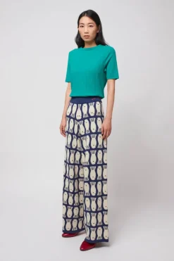 Bobo Choses - Lucky Fish Jacquard Knitted Trousers