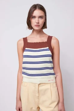 Bobo Choses - Stripes Knitted Tank Top