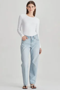 Commoners - Base Ribbed LS - White
