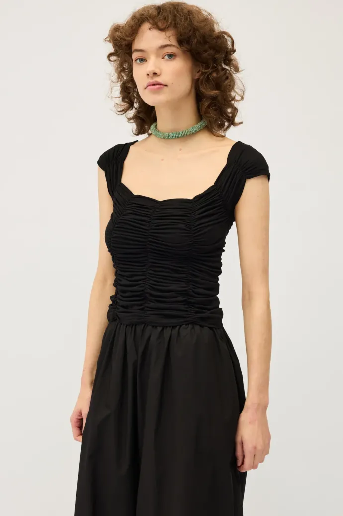 Dominique Healy - Jolene Tee - Black