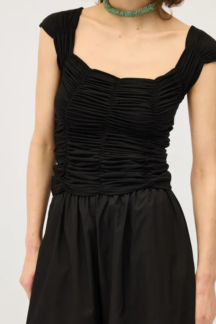 Dominique Healy - Jolene Tee - Black