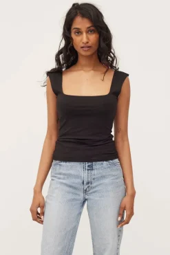 Dominique Healy - Naia Tank - Black