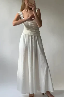 Dominique Healy - Naia Tank - Ivory