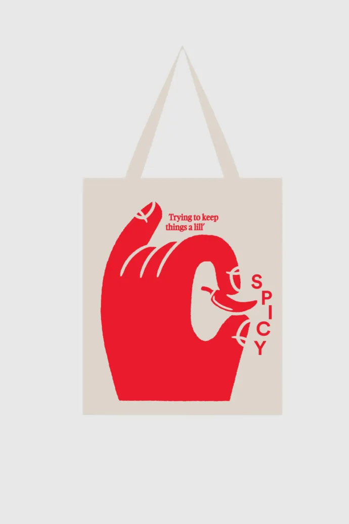 Found X Loryn - Spicy Tote - Red