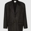 Gestuz - CaylinaGZ Blazer - Black Pinstripe