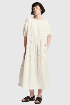 Kloke - Gradient Dress - Ecru Floral
