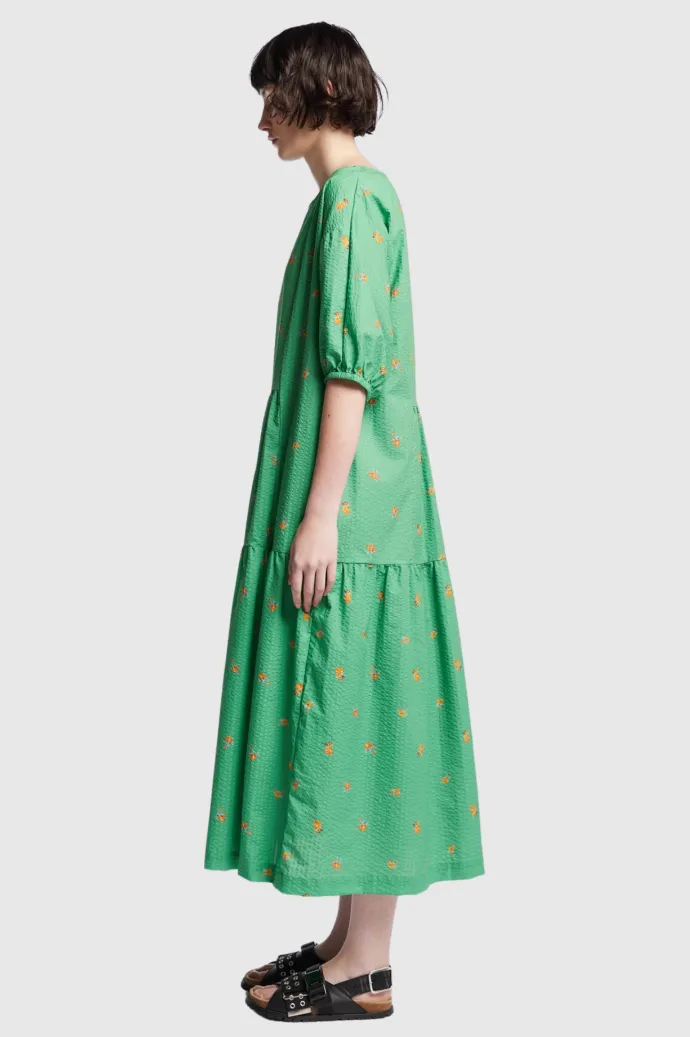 Kloke - Gradient Dress - Green Floral