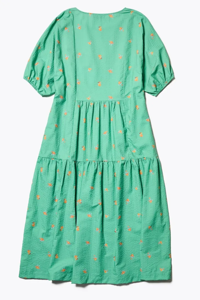 Kloke - Gradient Dress - Green Floral