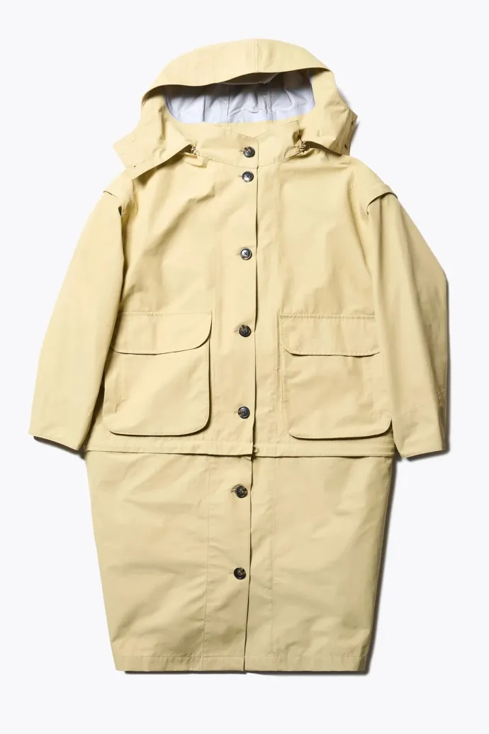Kloke - Vulcan Zip Coat - Sand