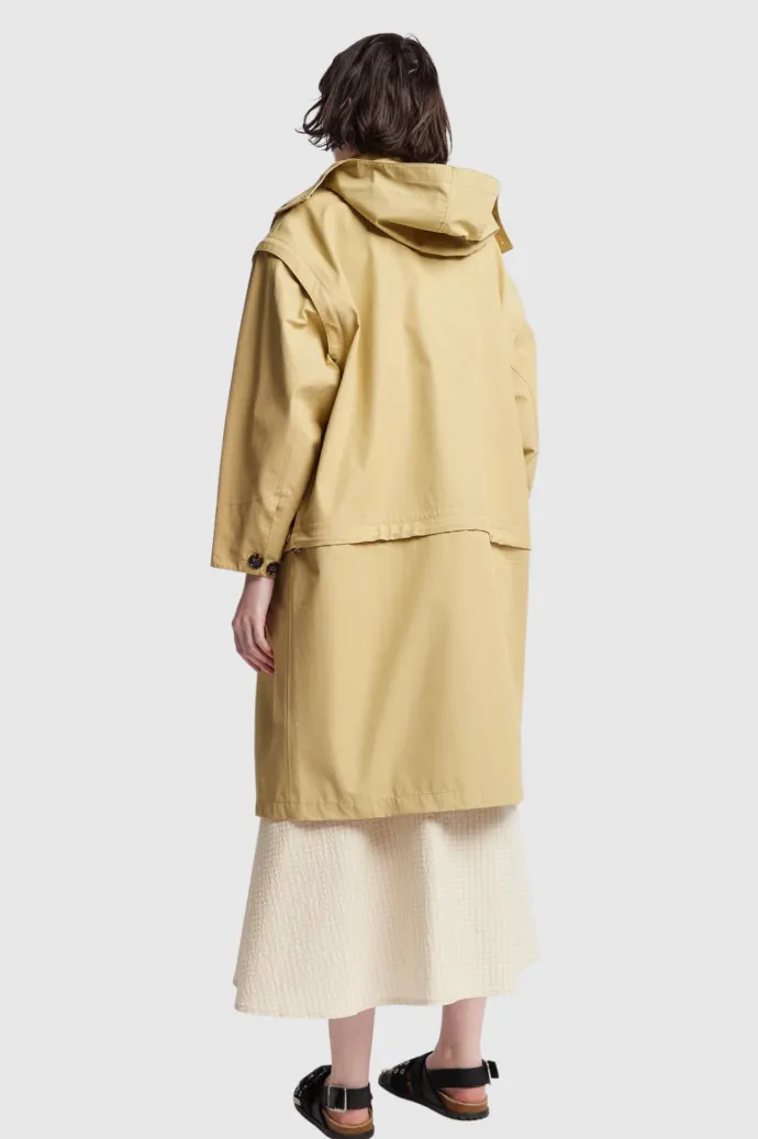 Kloke - Vulcan Zip Coat - Sand