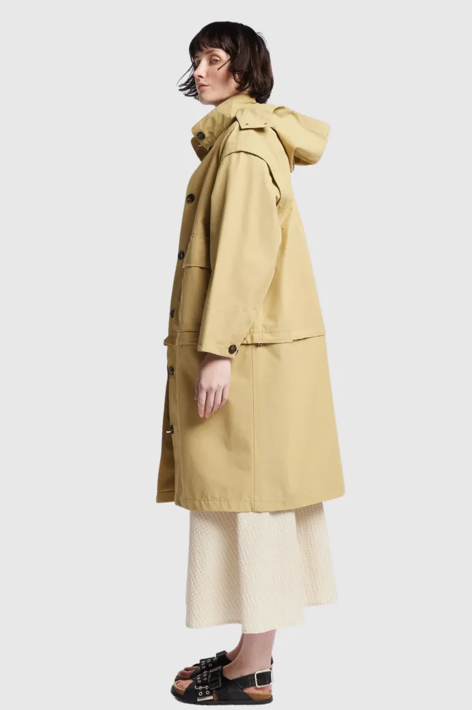 Kloke - Vulcan Zip Coat - Sand
