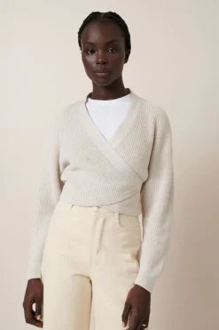 Kowtow - Composure Cardigan - Oat Melange