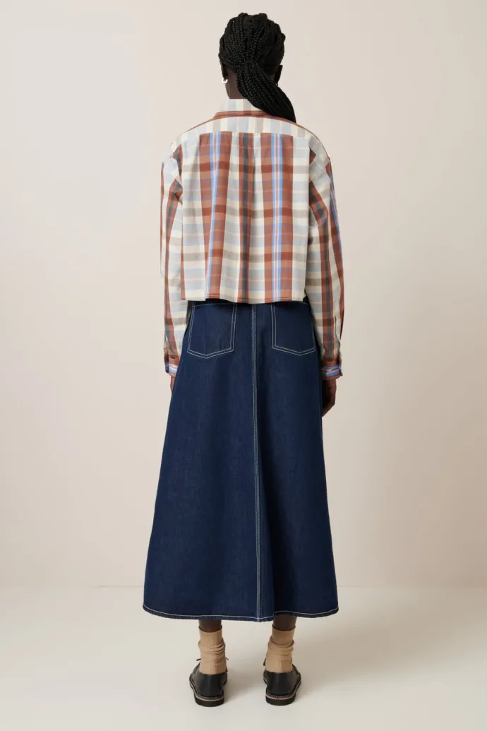 Kowtow - Lauren Shirt - Terra Check