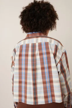Kowtow - Lauren Shirt - Terra Check