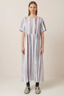 Kowtow - Library Dress - Library Stripe