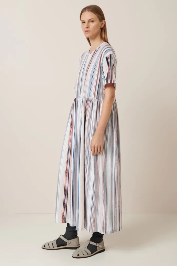 Kowtow - Library Dress - Library Stripe