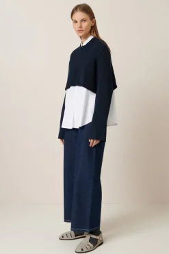 Kowtow - Reed Sweater - Indigo