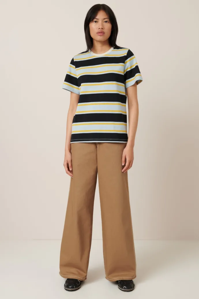 Kowtow - Sideline Tee - Rugby Stripe