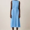 Kowtow - Tank Swing Dress - Skyline