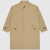 LAST ONE | Checks Downtown - Cloak Jacket - Tan