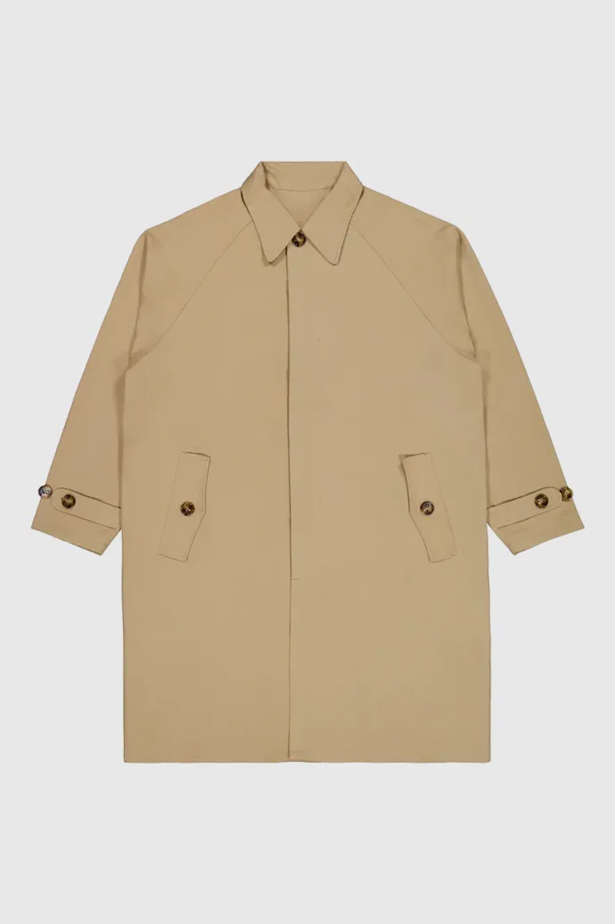LAST ONE | Checks Downtown - Cloak Jacket - Tan