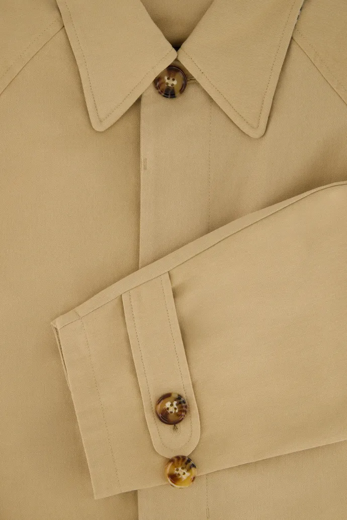 LAST ONE | Checks Downtown - Cloak Jacket - Tan