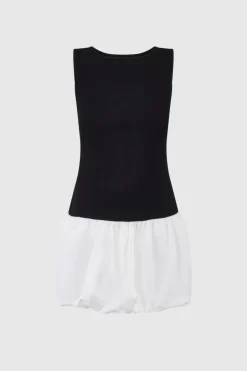 LAST ONE | Commonplace - Celebration Dress - Black/White
