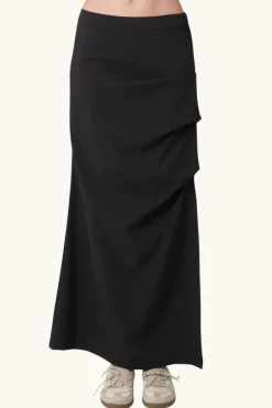 LAST ONE | Find Me Now - Orion Ruched Skirt - Night