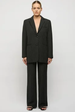 LAST ONE | Friend Of Audrey - Pinstripe Trouser - Pinstripe