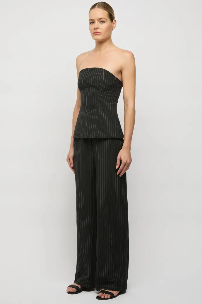 LAST ONE | Friend of Audrey - Pinstripe Top - Pinstripe