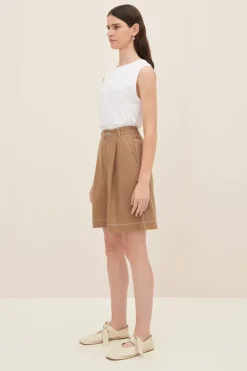 LAST ONE | Kowtow - Journey shorts - Earth Denim