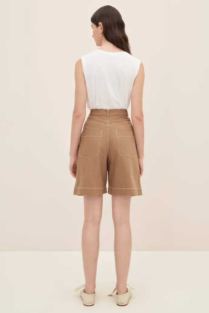 LAST ONE | Kowtow - Journey shorts - Earth Denim