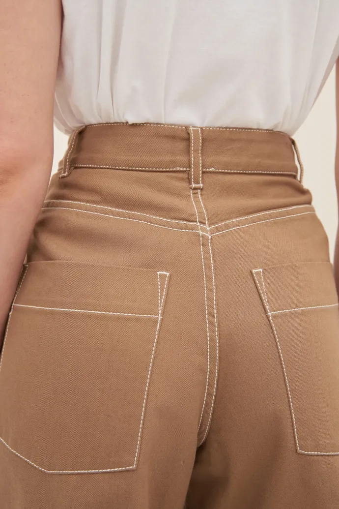 LAST ONE | Kowtow - Journey shorts - Earth Denim