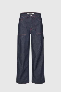 LAST ONE | Oval Square - Player Jeans - 0103 Raw Red Stitch