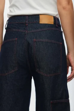 LAST ONE | Oval Square - Player Jeans - 0103 Raw Red Stitch