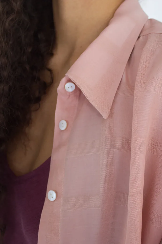 LAST ONE | Ovna Ovich - Painter Shirt - Coral