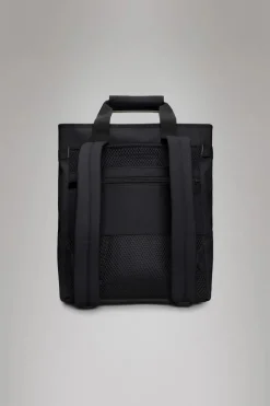 LAST ONE | Rains - Texel Tote Backpack - Black