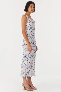 LAST ONE | Third Form - Blue Bell Cowl Slip - Floral