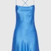 LAST ONE | Third Form - Crush Bias Cowl Mini Slip - Aegean
