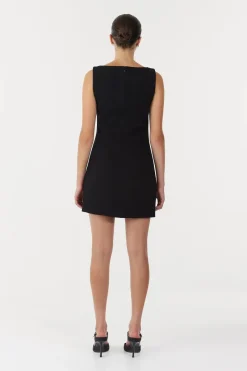 LAST ONE | Third Form - Enigma Minidress - Black