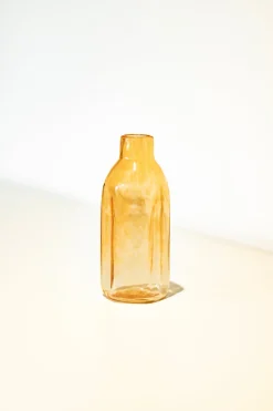 Monmouth Glass - Bottle Bud Vase - Apricot
