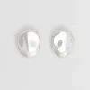 Nina Gordon - Dylan Dome Earring - Silver