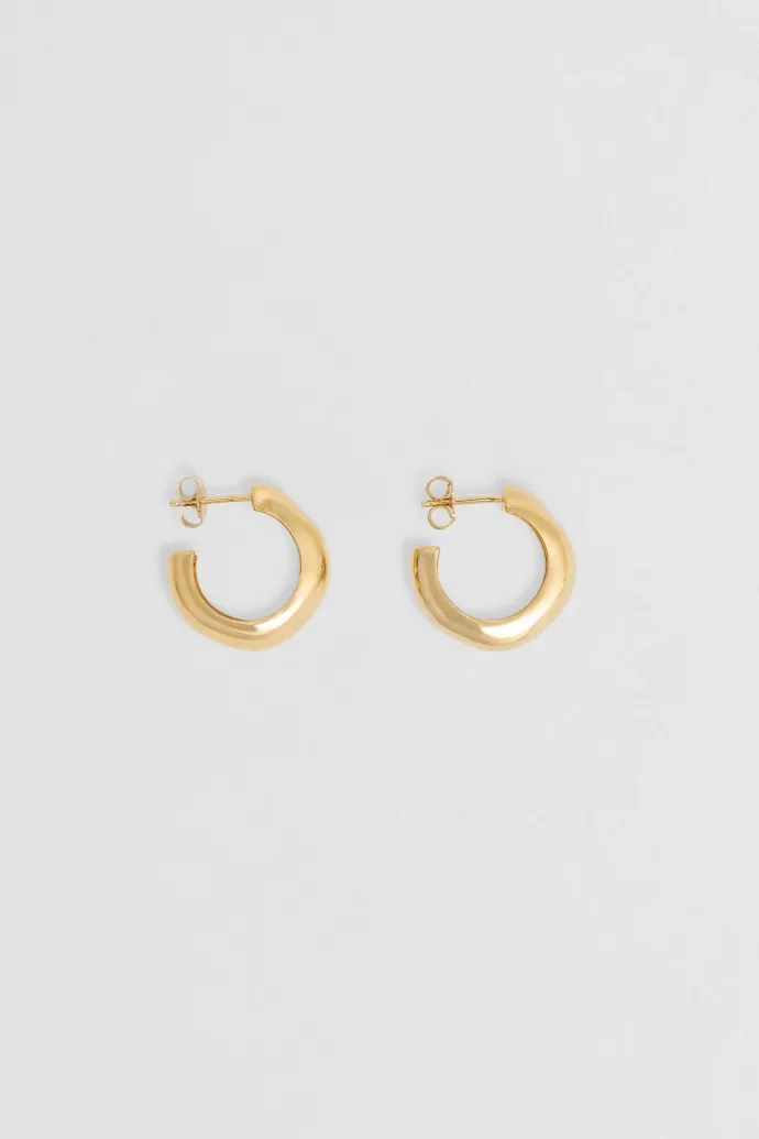 Nina Gordon - Sense Hoops Medium - Gold
