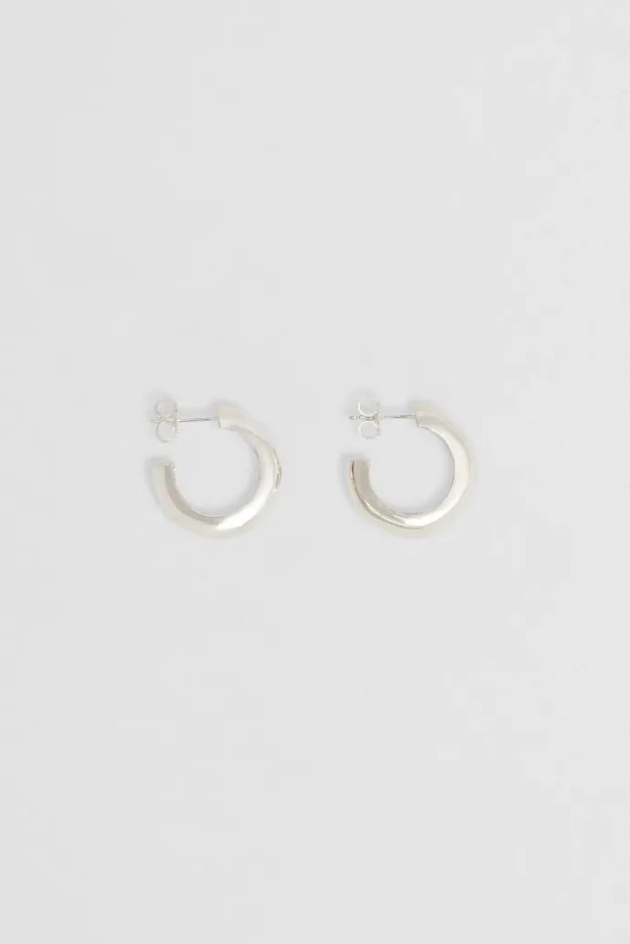 Nina Gordon - Sense Hoops Medium - Silver