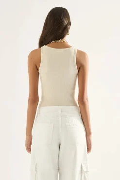 Outland - Paige Tank - Cream