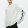 Oval Square - Select Ls Tee - White
